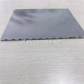 Lustrzana aluminiowa płyta kompozytowa o strukturze plastra miodu do dekoracji